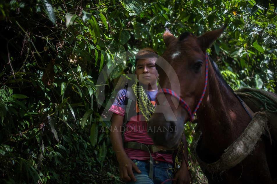 Indígenas embera en el departamento de Risaralda