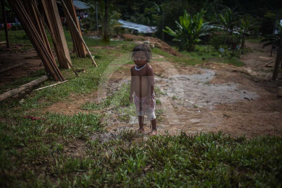 Indígenas embera en el departamento de Risaralda