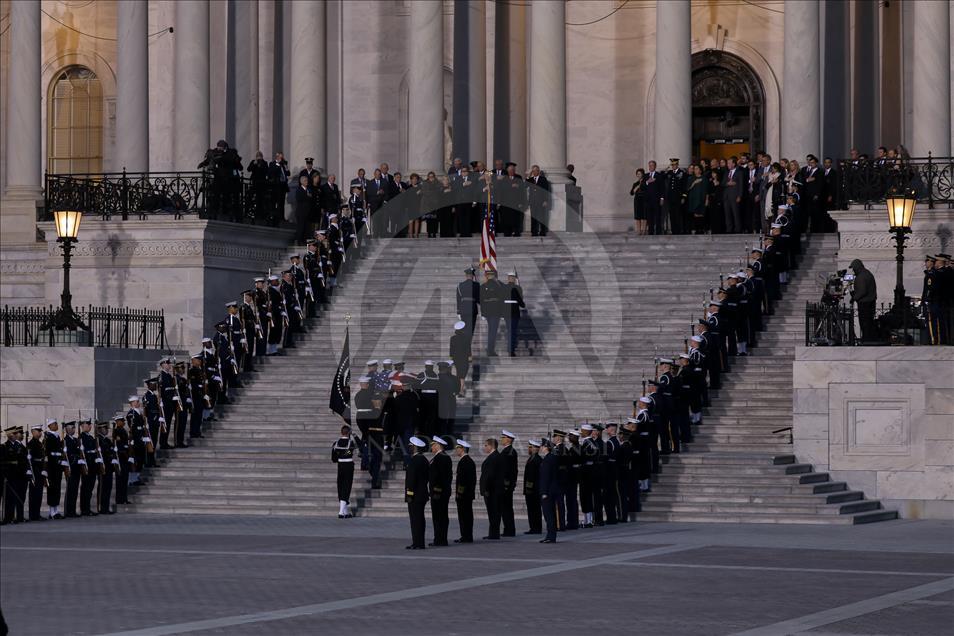 Homenaje a George H. W. Bush en el Capitolio de EEUU
