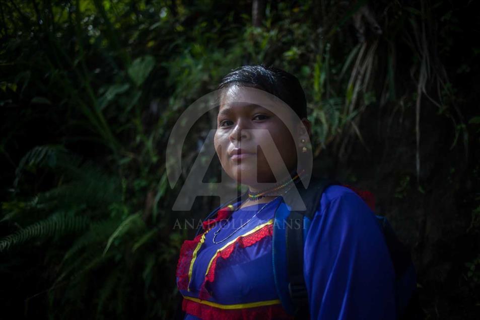 Indígenas embera en el departamento de Risaralda