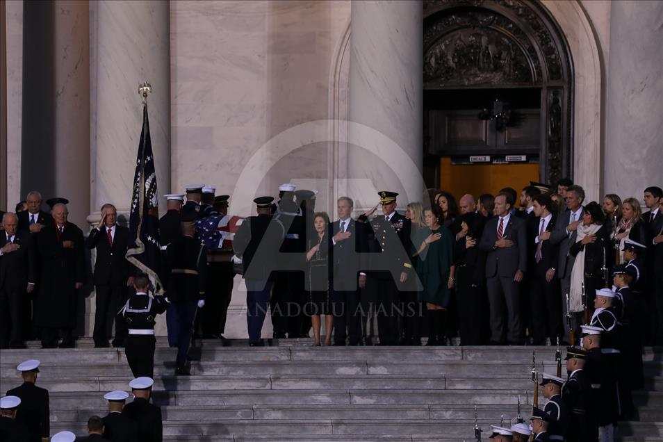 Homenaje a George H. W. Bush en el Capitolio de EEUU