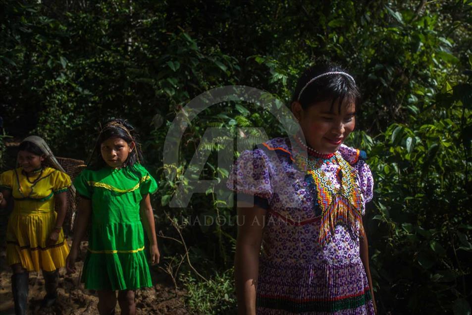 Indígenas embera en el departamento de Risaralda