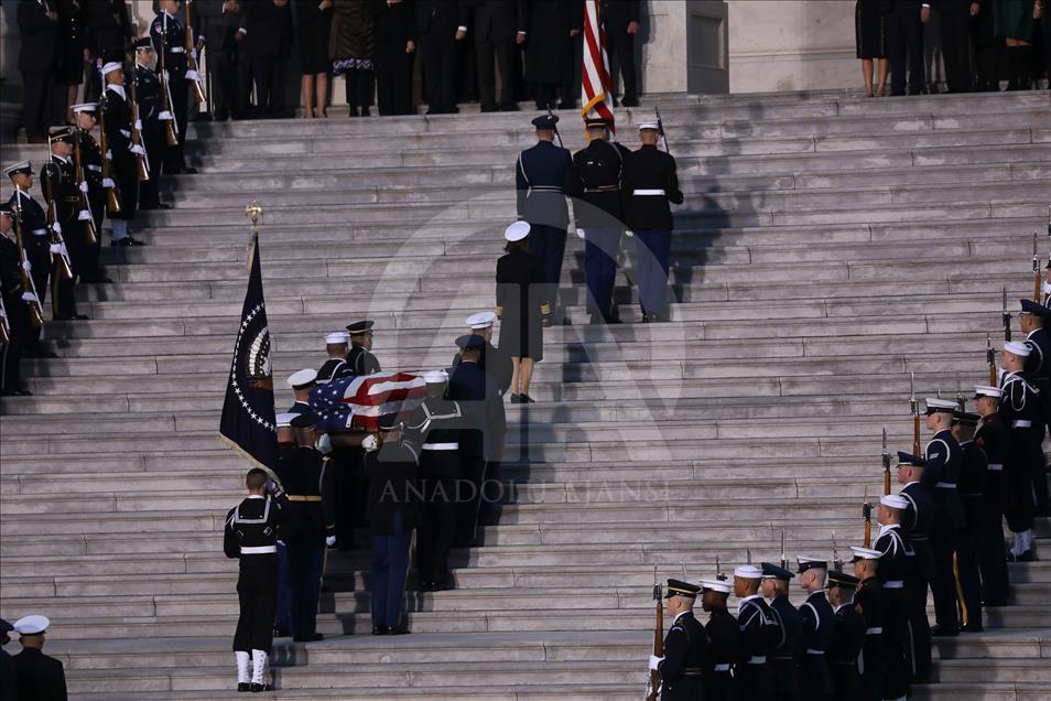 Homenaje a George H. W. Bush en el Capitolio de EEUU