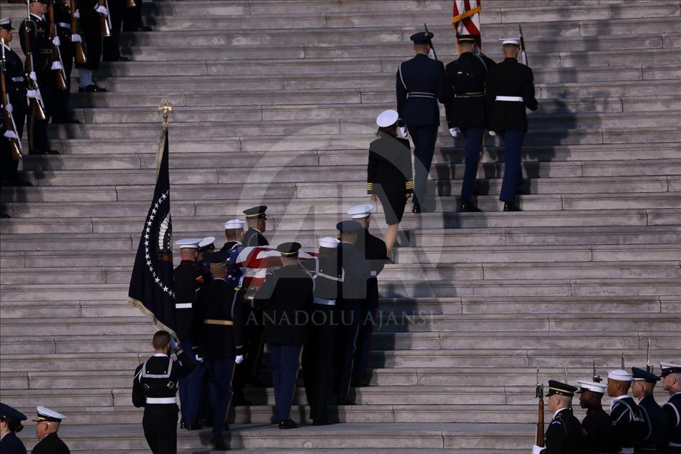 Homenaje a George H. W. Bush en el Capitolio de EEUU