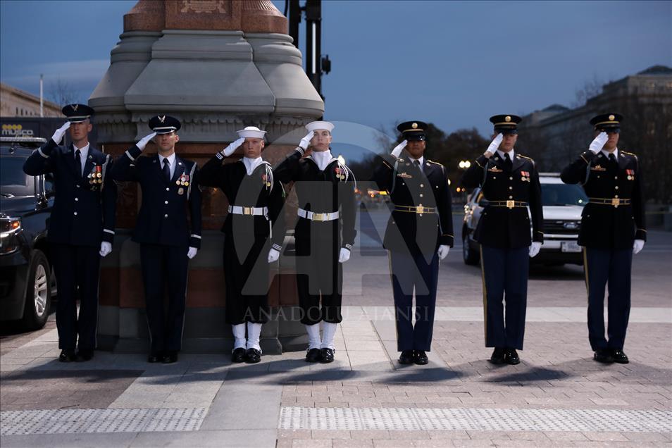 Homenaje a George H. W. Bush en el Capitolio de EEUU