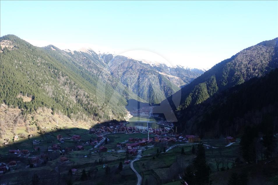 Uzungöl'ün gecesi de ayrı bir güzel