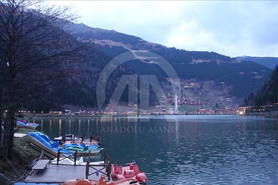 Uzungöl'ün gecesi de ayrı bir güzel