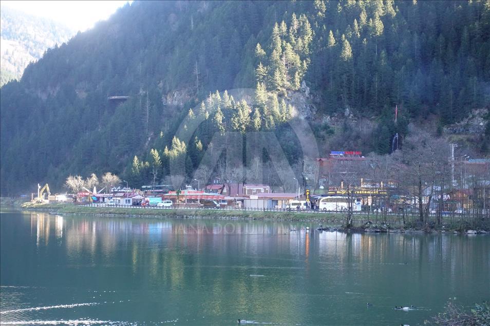 Uzungöl'ün gecesi de ayrı bir güzel
