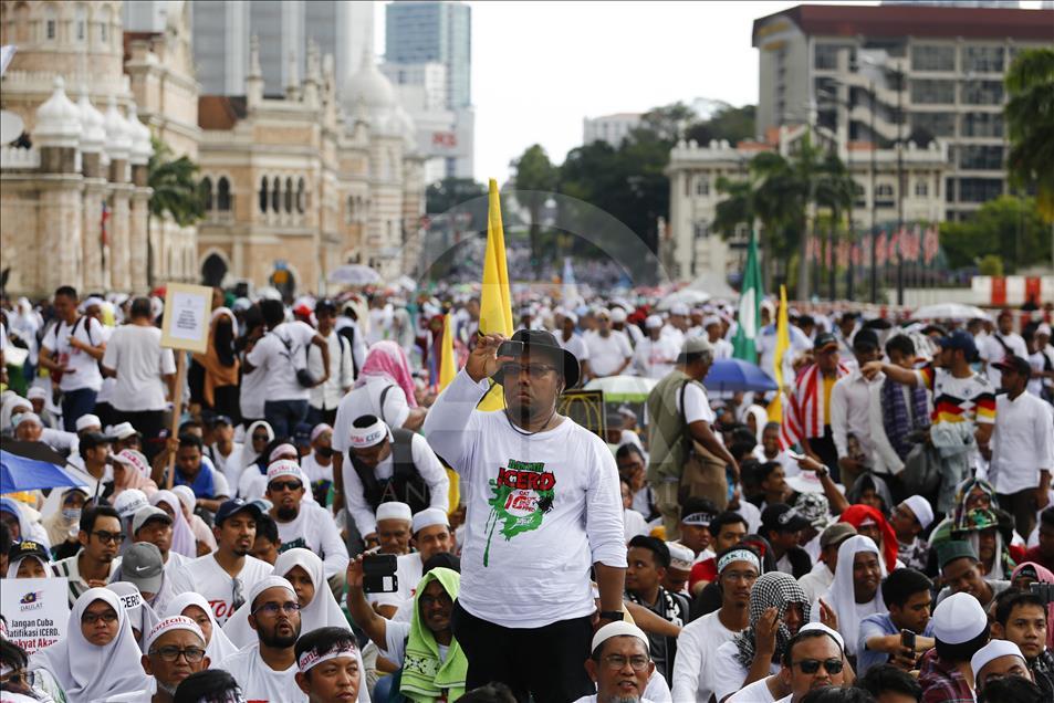 Malaysian Anti Icerd Rally