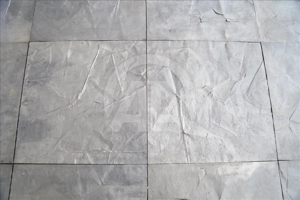 "Fragmentos", la obra de la artista Doris Salcedo hecha con las armas de las Farc