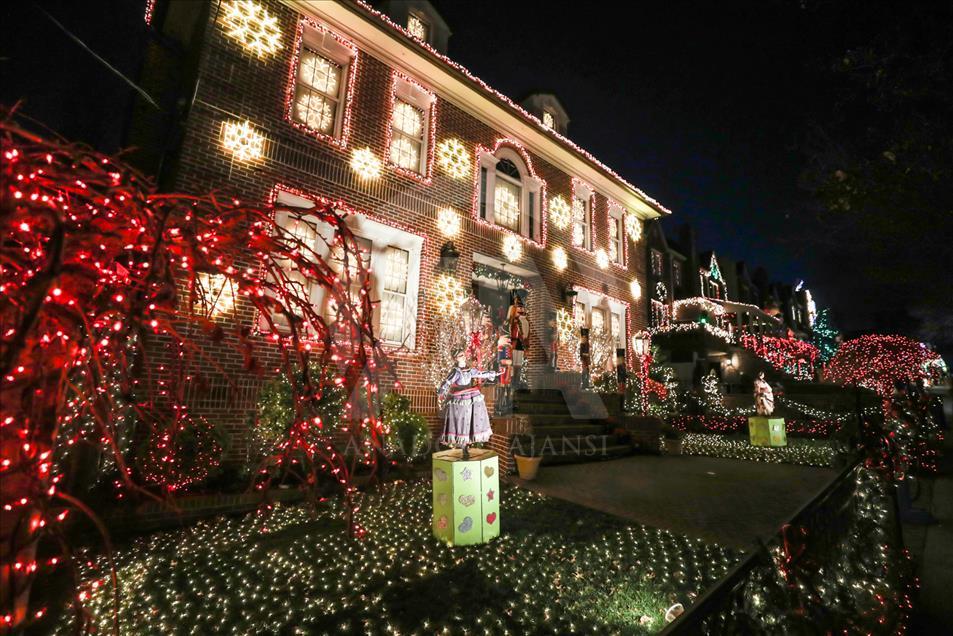 Luces de navidad en Dyker Heights, Brooklyn
