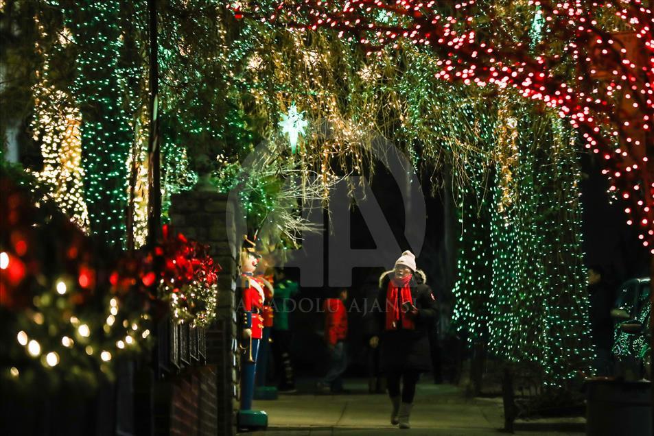 Luces de navidad en Dyker Heights, Brooklyn