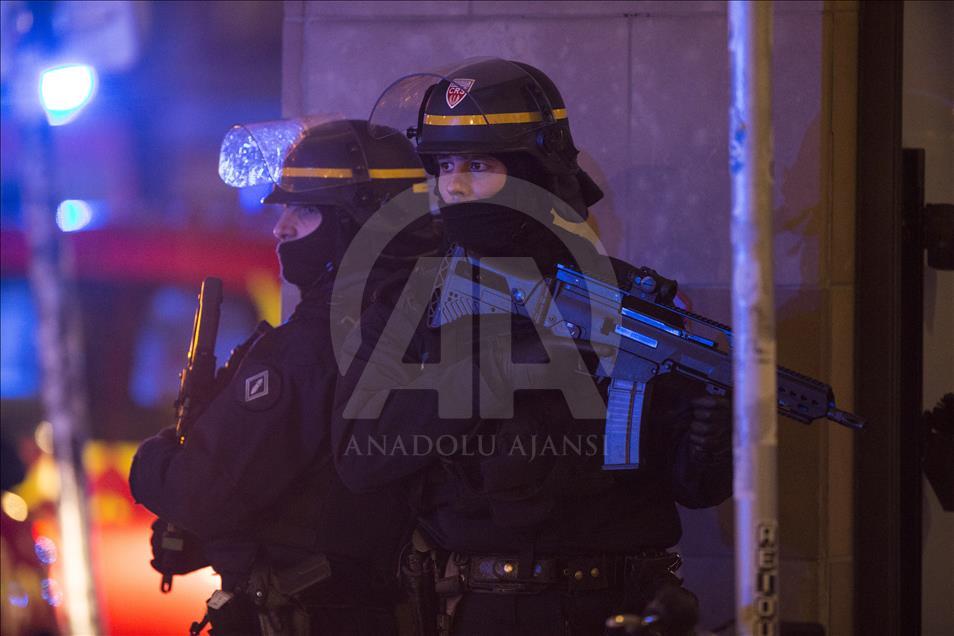 Fransa'da Strazburg şehir merkezindeki silah sesleri