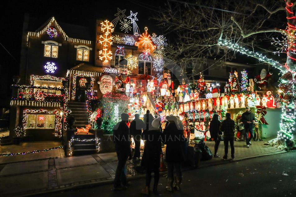 Luces de navidad en Dyker Heights, Brooklyn