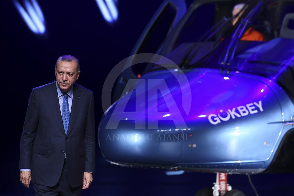 رونمایی بالگرد جدید ترکیه با نام «گؤک‌بئی»
