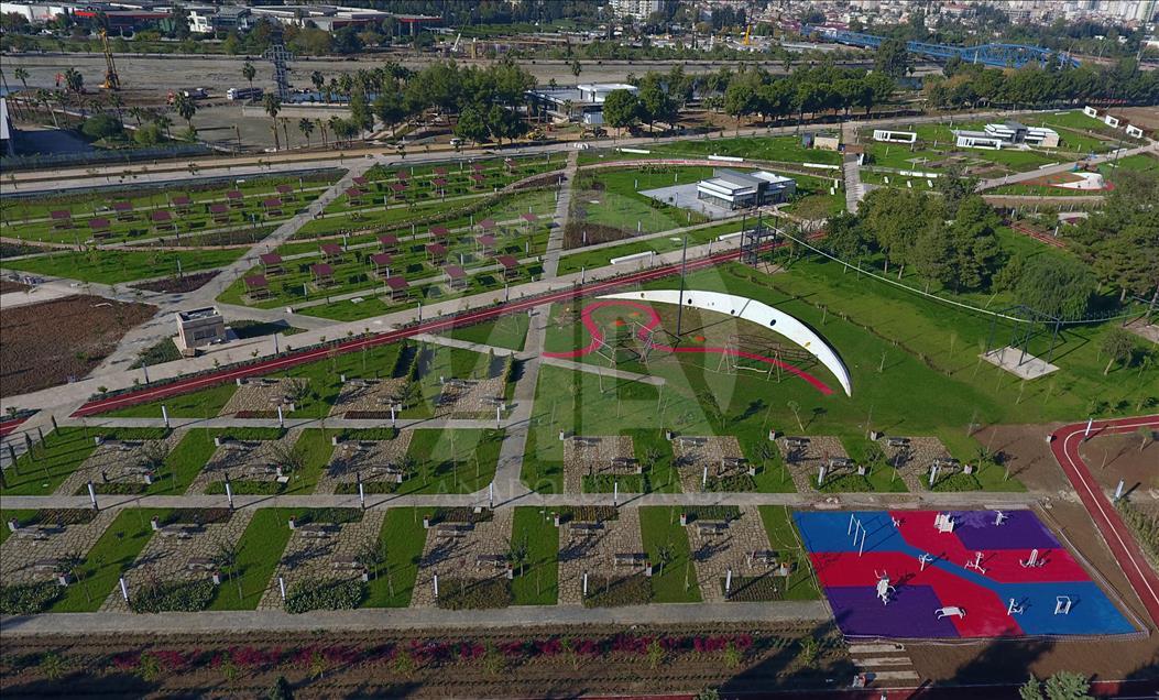 Adana'nın ilk Millet Bahçesi hizmete giriyor