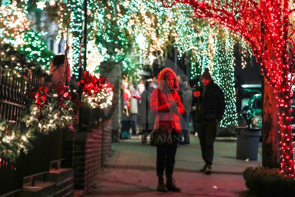 Luces de navidad en Dyker Heights, Brooklyn