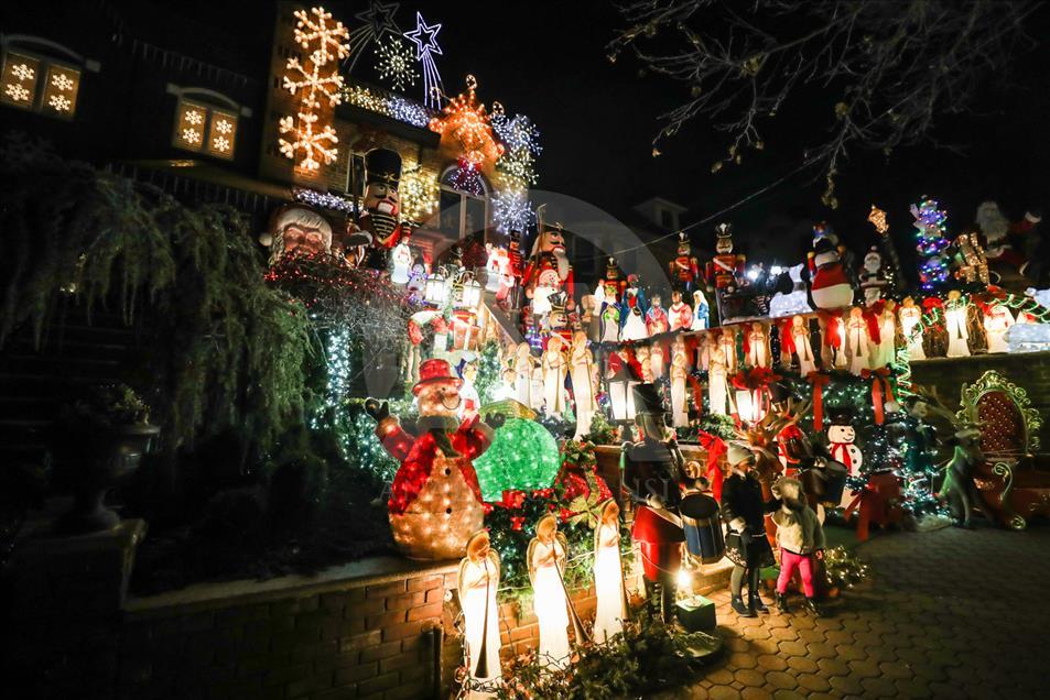 Luces de navidad en Dyker Heights, Brooklyn