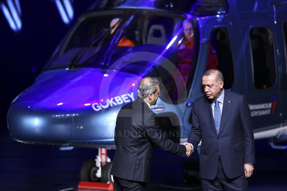 رونمایی بالگرد جدید ترکیه با نام «گؤک‌بئی»