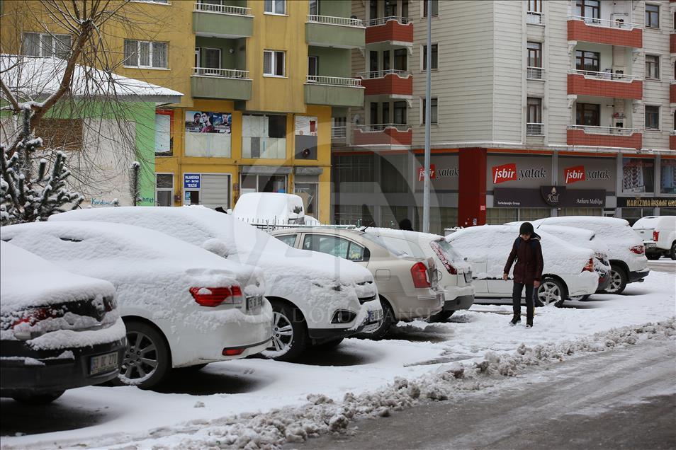 Erzurum'da kış