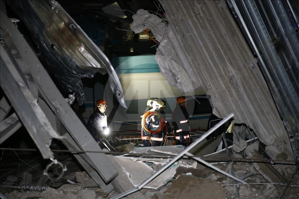 Ankara'da tren kazası
