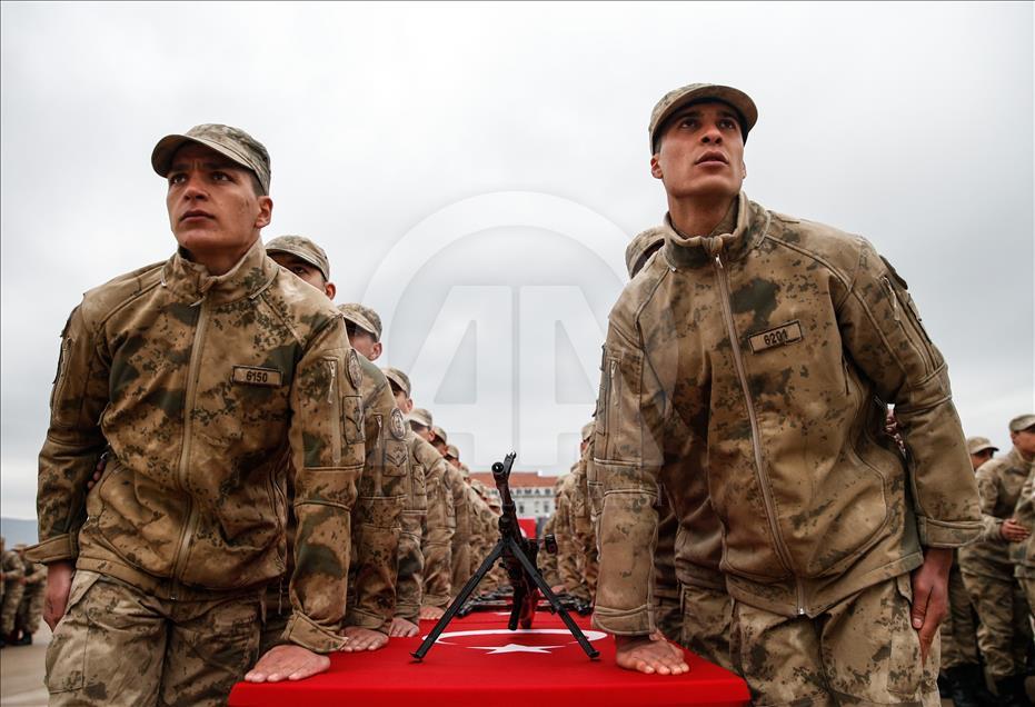 İzmir'de yemin töreni