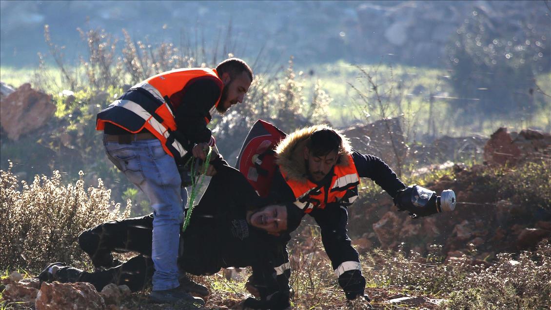 İsrail güçlerinden Batı Şeria'daki gösterilere müdahale