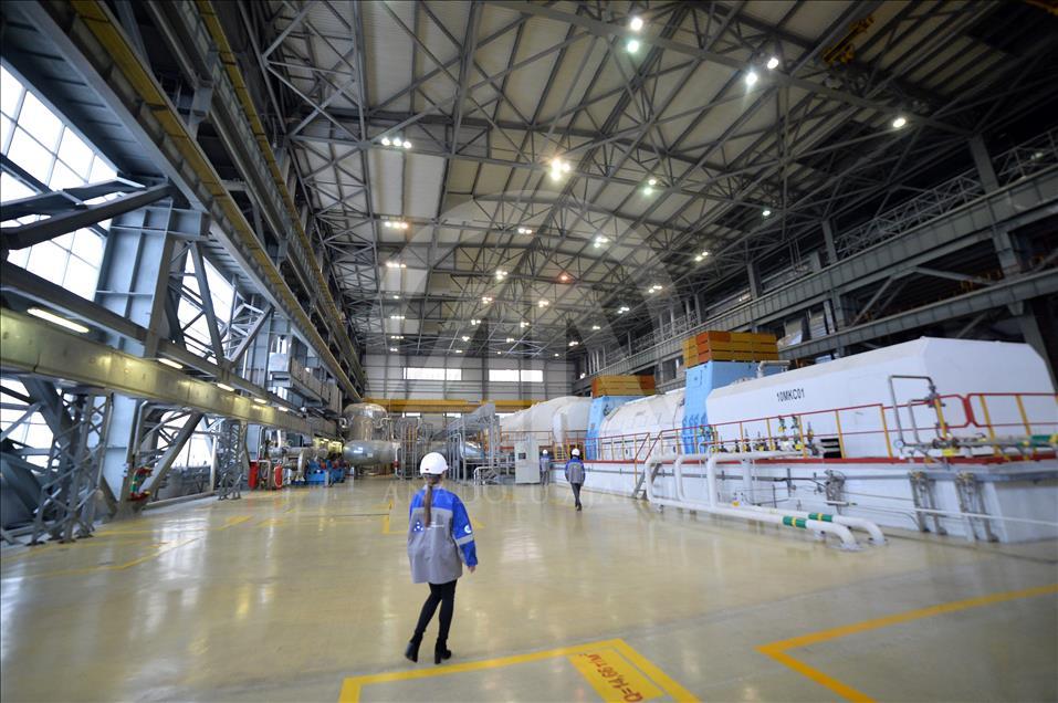 Mersin'de inşaatı devam eden Akkuyu Nükleer Güç Santrali'nin (NGS) Rusya'daki referansı olan Novovoronej-2 santrali