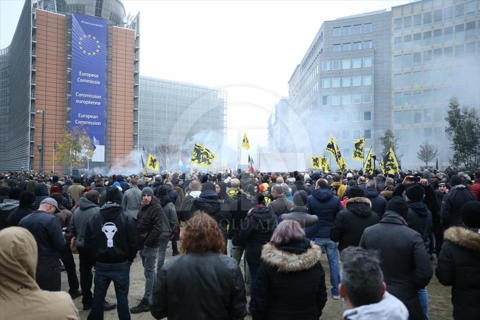 Demonstrations in Brussels