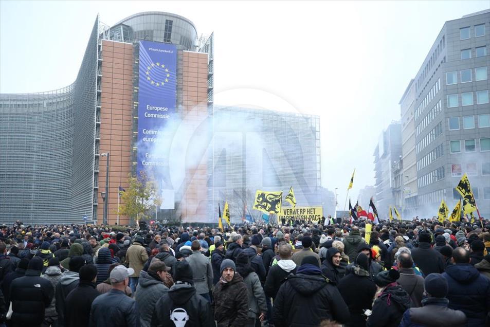 Demonstrations in Brussels