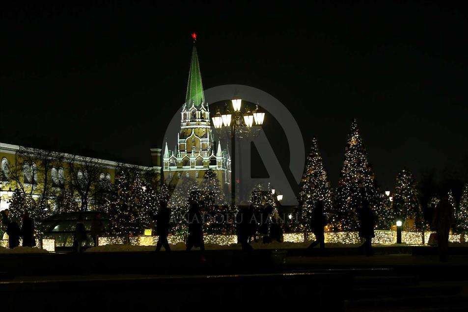 Moscú se ilumina para Navidadc