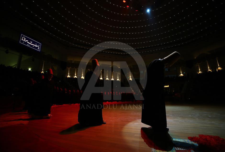 Seb-i Arus commemoration ceremony in Turkey's Konya