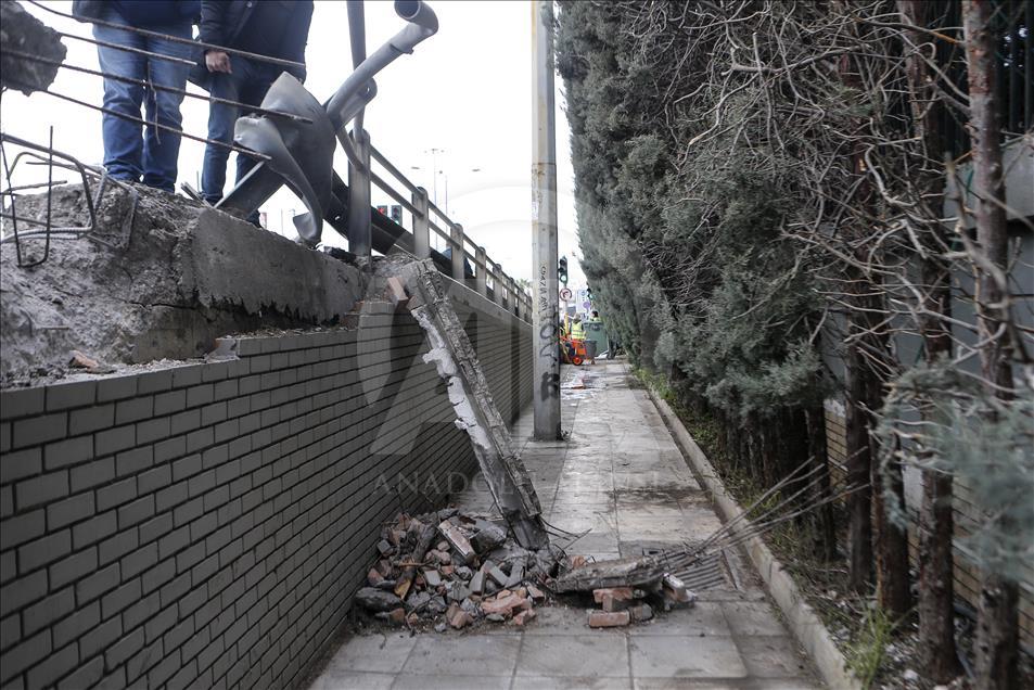 Greek private TV channel comes under bomb attack