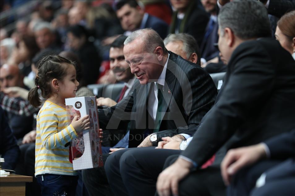 Turkish President Recep Tayyip Erdogan in Konya