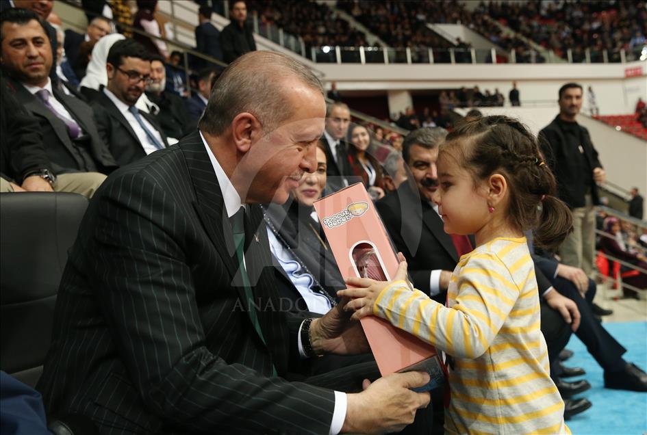 Turkish President Recep Tayyip Erdogan in Konya