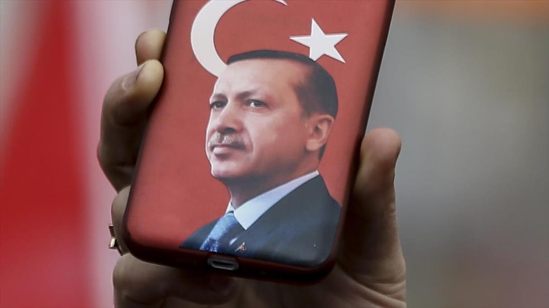 Turkish President Recep Tayyip Erdogan in Konya