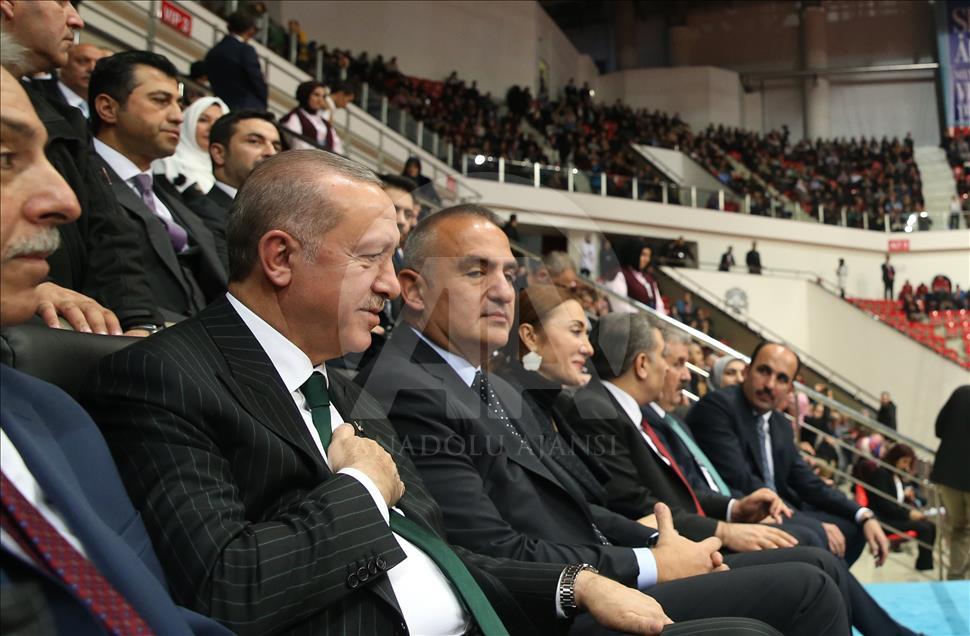 Turkish President Recep Tayyip Erdogan in Konya
