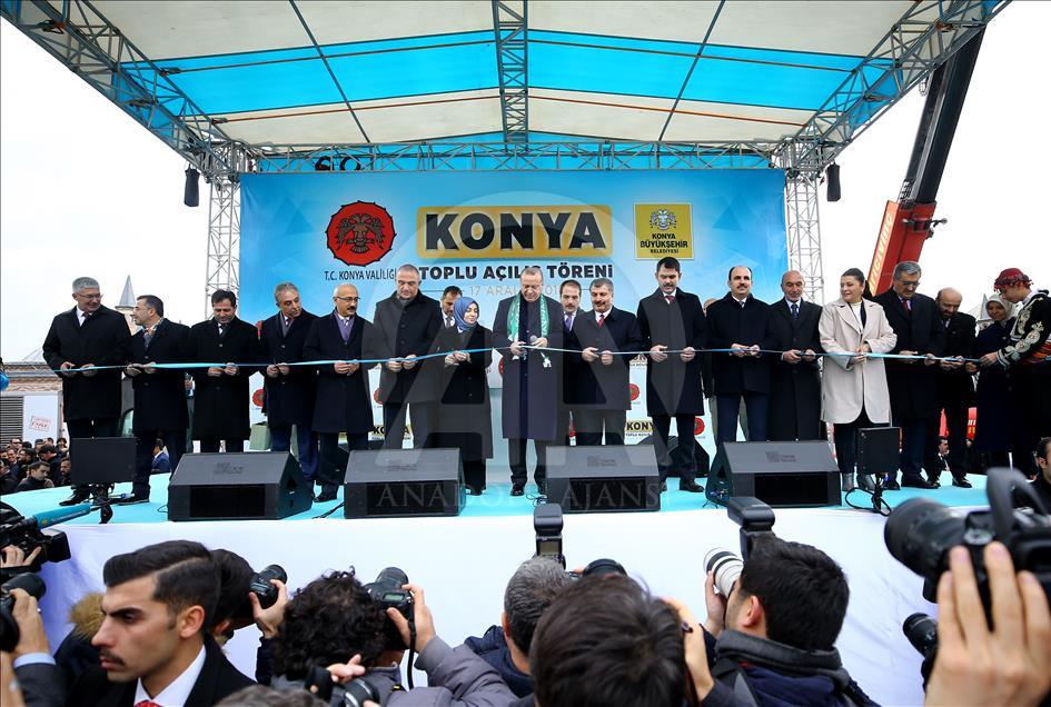 Cumhurbaşkanı Erdoğan Konya'da