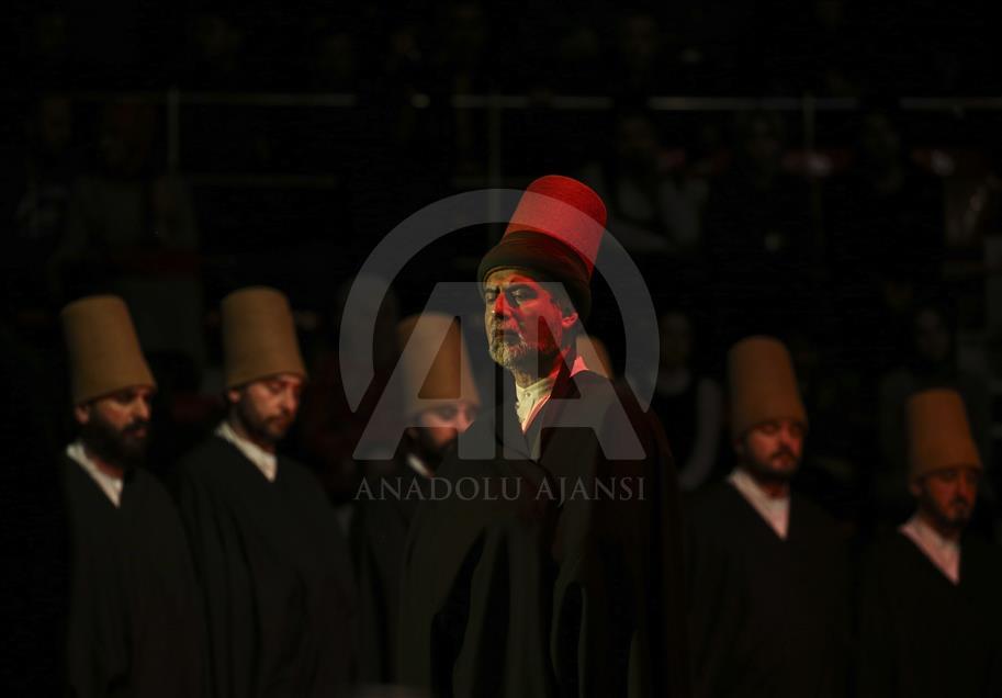 إحياء الذكرى السنوية الـ 745 لوفاة المتصوف جلال الدين الرومي