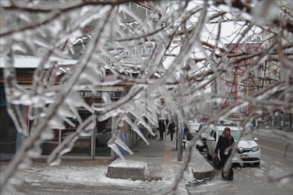 Kars'ta soğuk hava