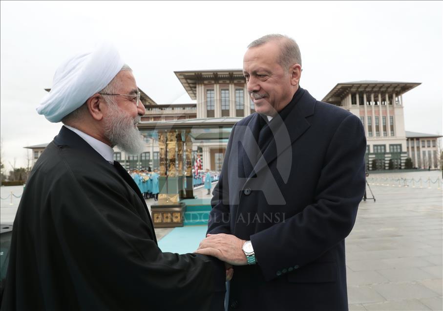 İran Cumhurbaşkanı Hasan Ruhani Türkiye’de
