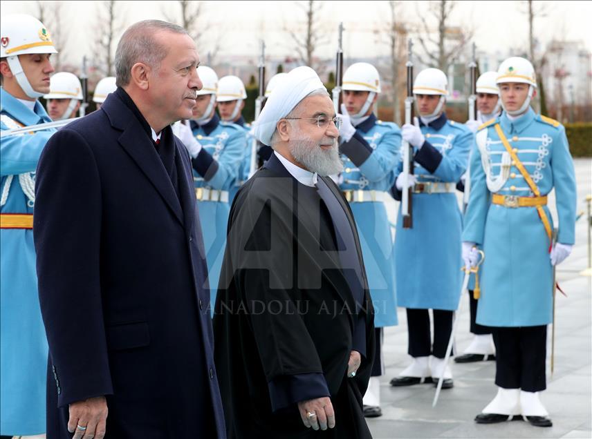 İran Cumhurbaşkanı Hasan Ruhani Türkiye’de
