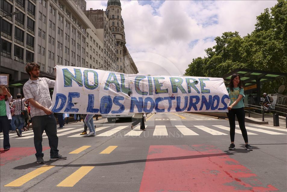 Teachers' protest in Argentina