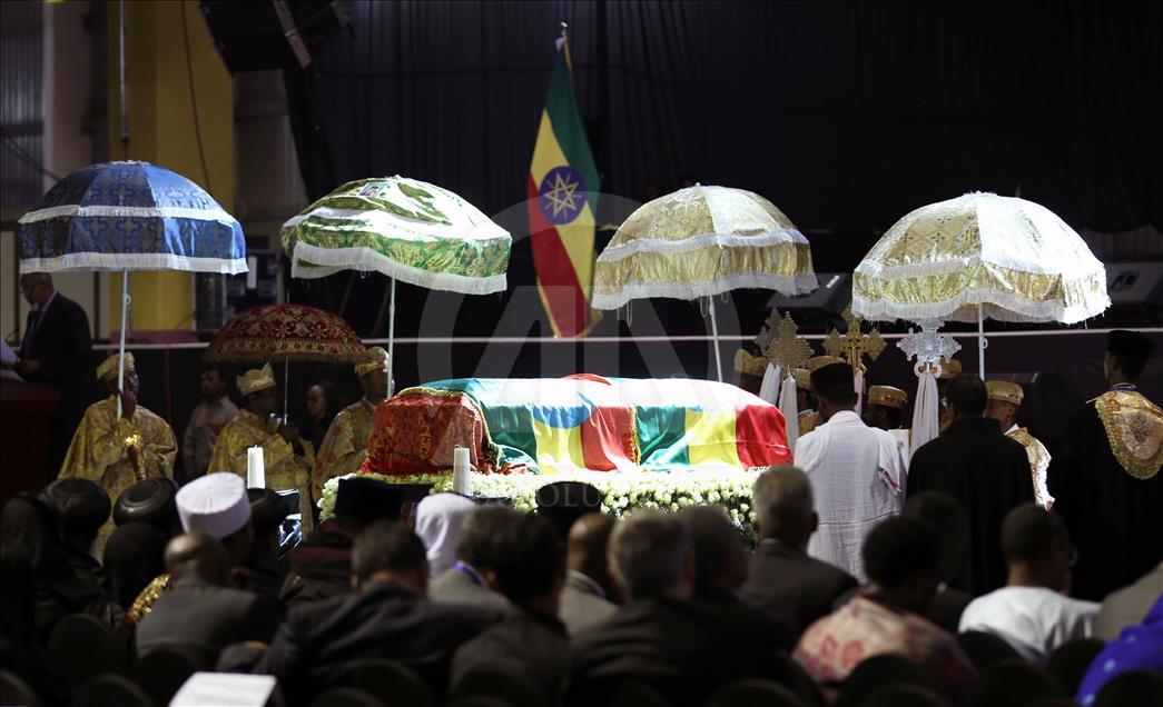 Official funeral ceremony of late President Girma Woldegioargis in Ethiopia