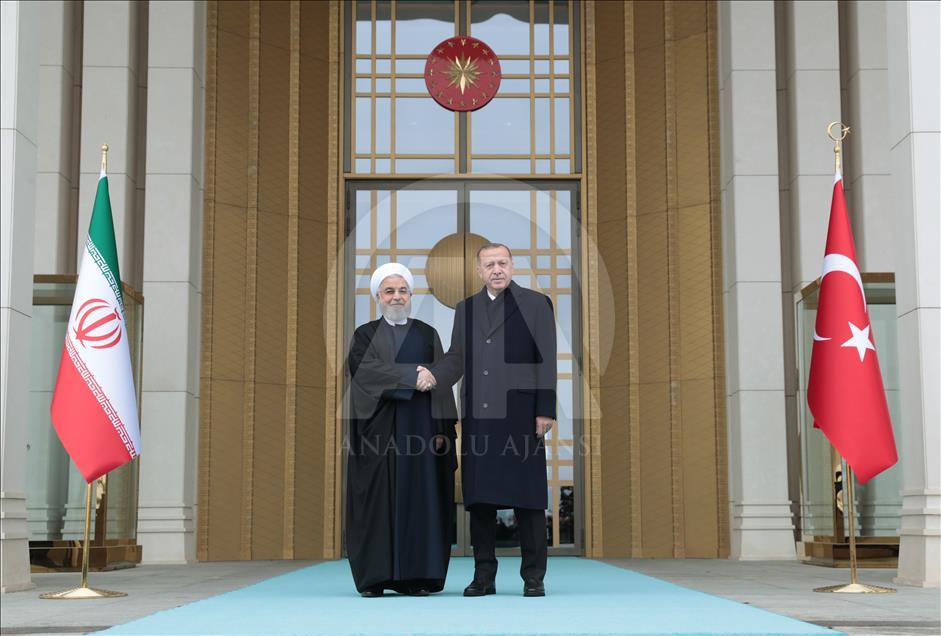 İran Cumhurbaşkanı Hasan Ruhani Türkiye’de
