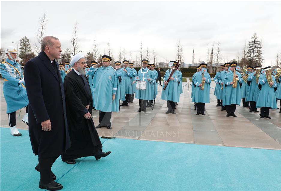 İran Cumhurbaşkanı Hasan Ruhani Türkiye’de

