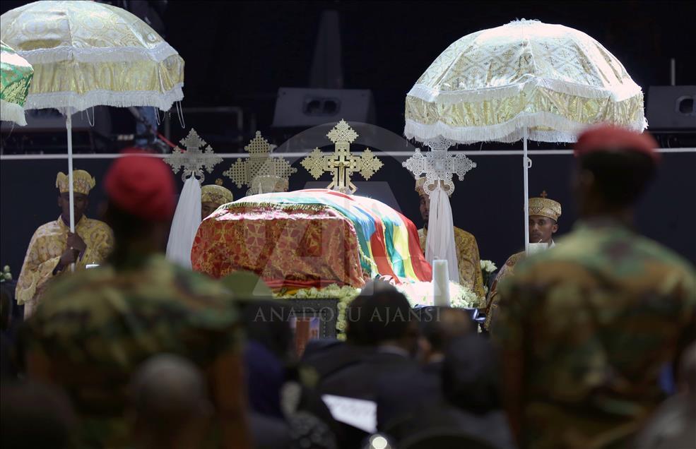 Official funeral ceremony of late President Girma Woldegioargis in Ethiopia