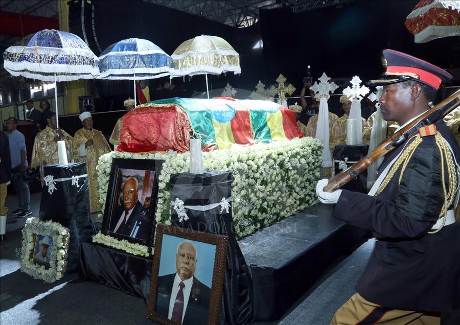 Official funeral ceremony of late President Girma Woldegioargis in Ethiopia