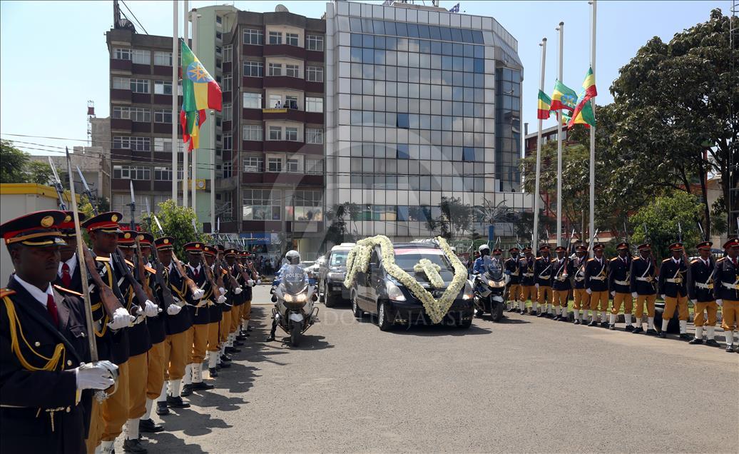 Official funeral ceremony of late President Girma Woldegioargis in Ethiopia