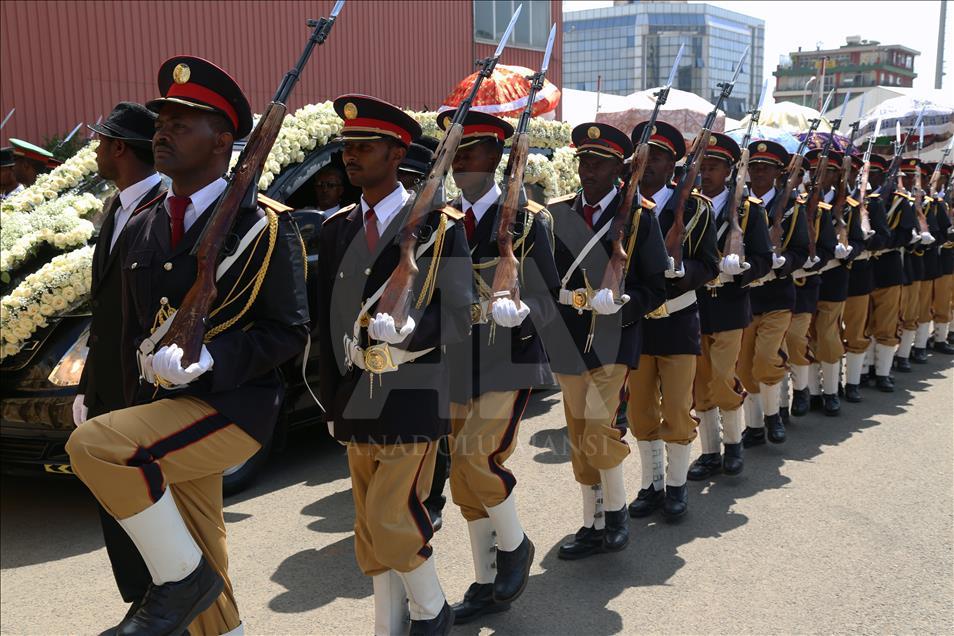 Official funeral ceremony of late President Girma Woldegioargis in Ethiopia